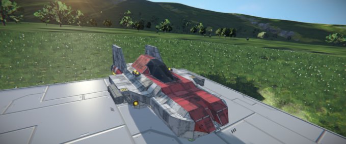 Blueprint A-Wing MK1 Space Engineers mod