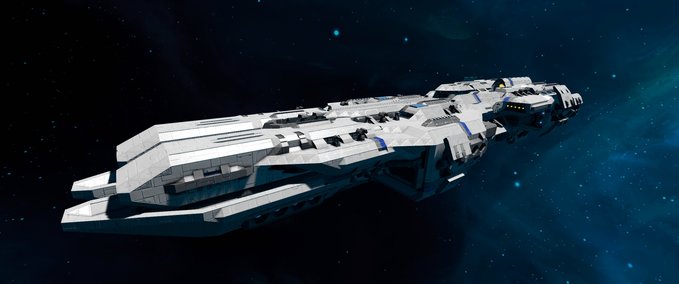 Blueprint RCSP - Legacy Dreadnought Carrier Space Engineers mod
