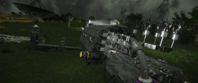 Blueprint Static Grid 2533 Space Engineers mod