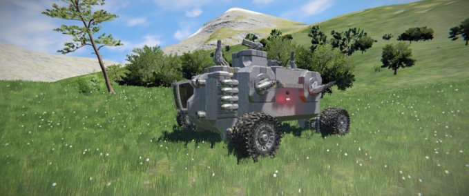 Blueprint Rover Small Utility Tank Space Engineers mod