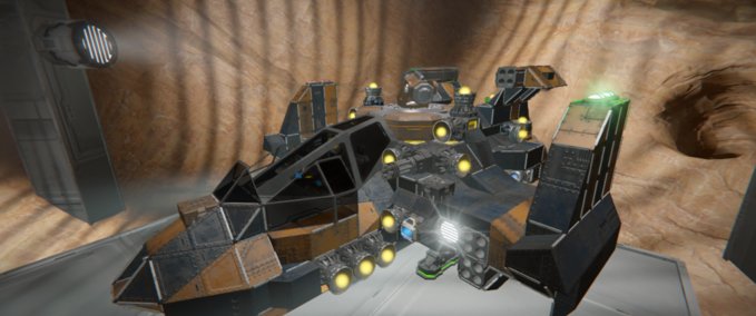 Blueprint NLN Xeon Fighter Space Engineers mod