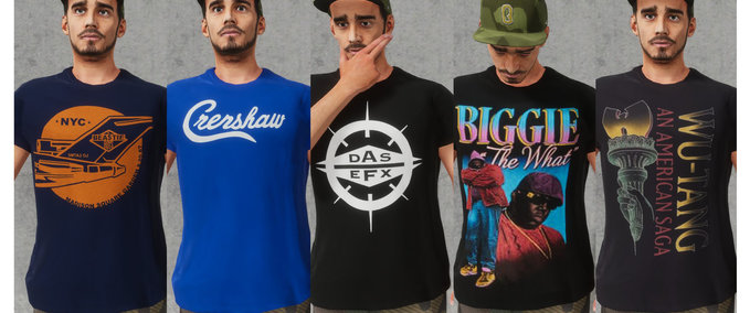Other Hip-Hop T-Shirts Skater XL mod