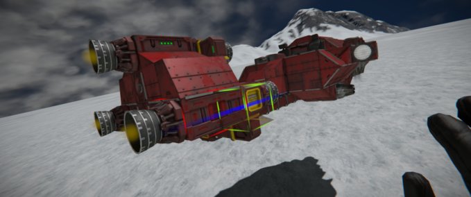 Blueprint MX-398 Space Engineers mod