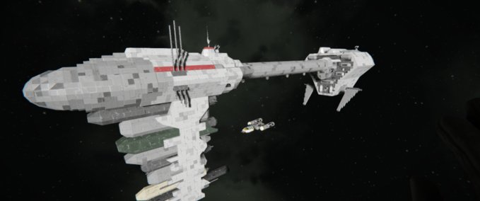 Blueprint Star Wars Nebulon B Frigate Space Engineers mod