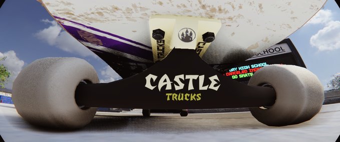 Gear Castle Trucks - Totally Castle Skater XL mod