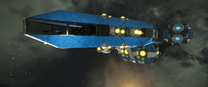 Blueprint ATLAS Euclid-Class Explorer [Curiosity] Space Engineers mod