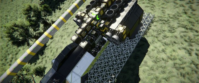 Blueprint Static Grid 9041 Space Engineers mod