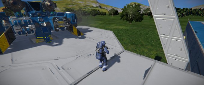 Blueprint EarthEasyStation Space Engineers mod