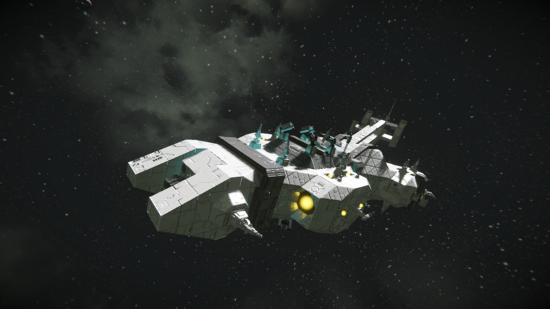 Space Engineers: Hybrid Destroyer B MK 1 V 1.0 Blueprint, Large_Grid ...