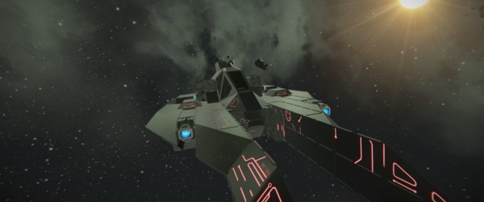 Blueprint Night fi Space Engineers mod