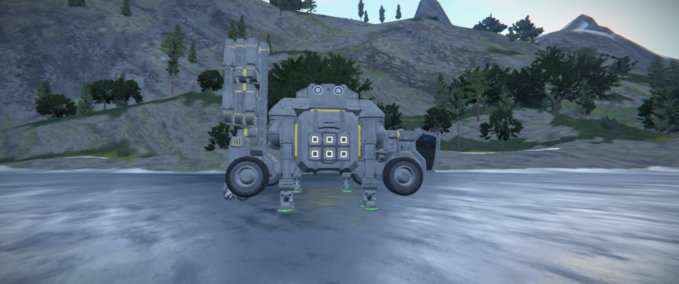 Blueprint Small Drill Rig Space Engineers mod