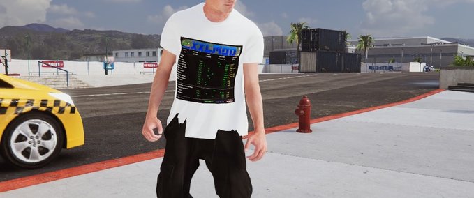 Gear Milky Stats T-shirt Skater XL mod