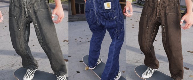 Real Brand 4X Carhartt Double Knee Pants (4K) Evan Smith Pant Skater XL mod