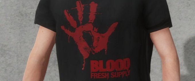 Gear Blood: Fresh Supply Shirt Skater XL mod