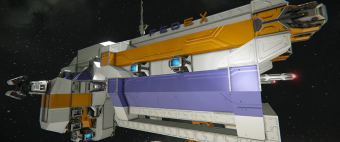 Blueprint FEDEX Space Engineers mod