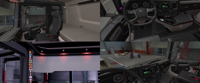 Trucks Scania NextGen R & S Interieur [1.39.x] Eurotruck Simulator mod