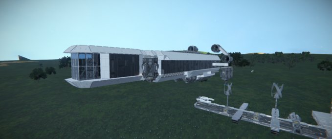 Blueprint Pegasus Space Engineers mod