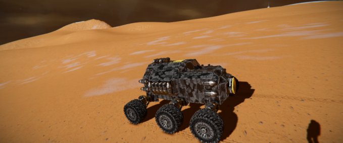 Blueprint Flying Survival Rover Space Engineers mod
