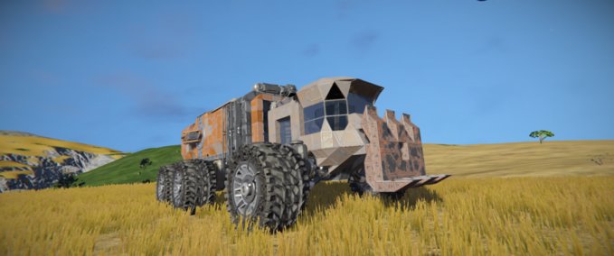 Blueprint The Bullworm MK.V Space Engineers mod