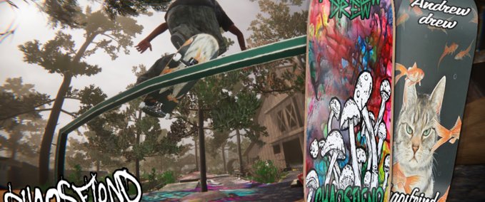Other Chaosfeind Andrew Drew Pro Models Skater XL mod