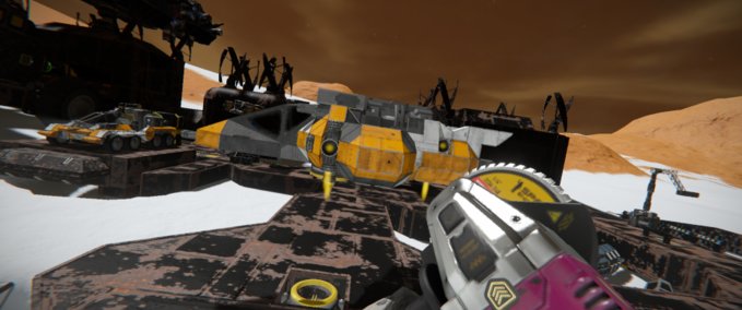 Blueprint Heavy fighter2 Space Engineers mod