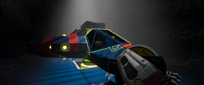 Blueprint Heavy fighter Space Engineers mod