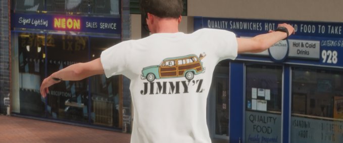 Gear Jimmy'Z Classic T-Shirt Skater XL mod