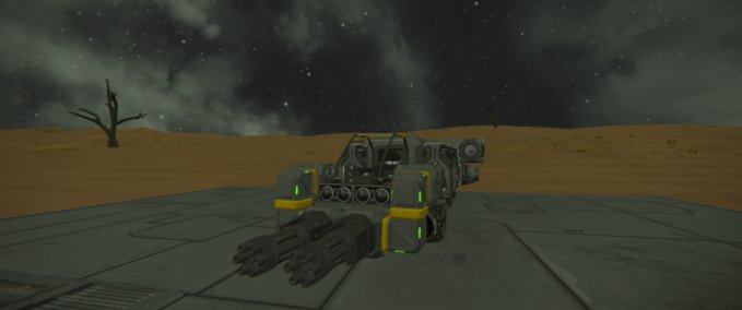 Blueprint Sand skimer Space Engineers mod