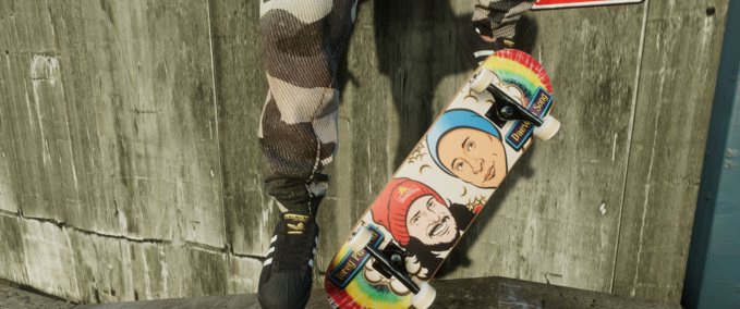 Torey Pudwill Daewon Song Thank You Deck Mod Image