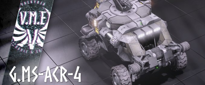 Blueprint V.M.E ACR-4 Armoured Combat Rover Space Engineers mod