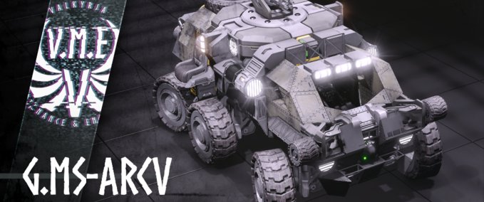 Blueprint V.M.E ACR-6 Armoured Risk Control Vehicle Space Engineers mod