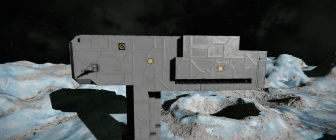 Blueprint Gaufrier Space Engineers mod