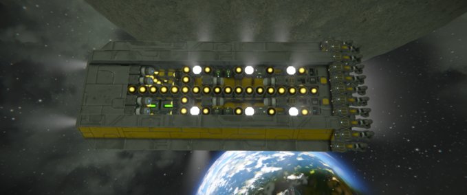 Blueprint Big Drillship Space Engineers mod