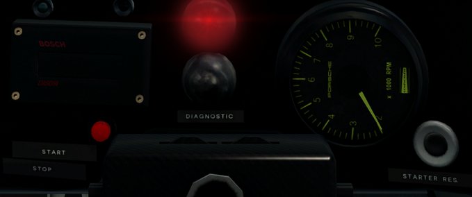 GT GroupC_Porsche 962C Joest Dashpanel mod