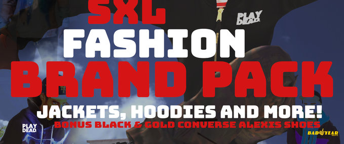 Fakeskate Brand SXL FASHION PACK Skater XL mod