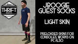 Thrift CONSOLE - JBoogie Socks - Light Skin Pack Mod Thumbnail