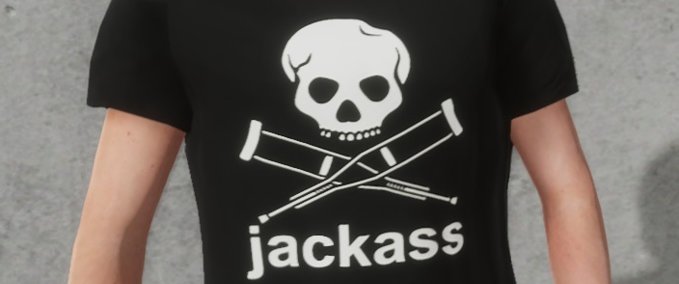 Gear Jackass Shirt Skater XL mod