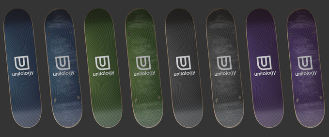 Gear Unitology - Logo Decks Skater XL mod