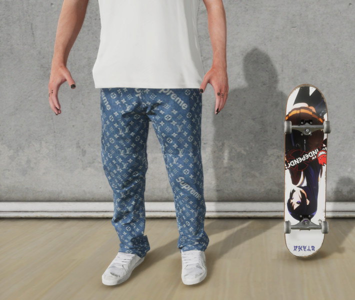 Skater XL: Supreme lv pants v 1.0 Gear, Real Brand, Pants Mod für