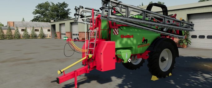 Dünger & Spritzen KFMR Krukowiak Goliat 8000/40/ALU Landwirtschafts Simulator mod