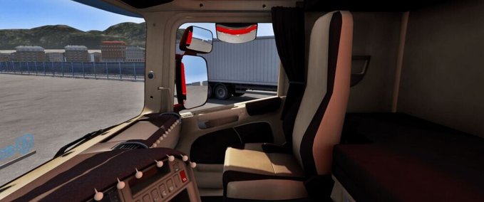 Trucks Scania R Lux Interieur [1.39.x] Eurotruck Simulator mod