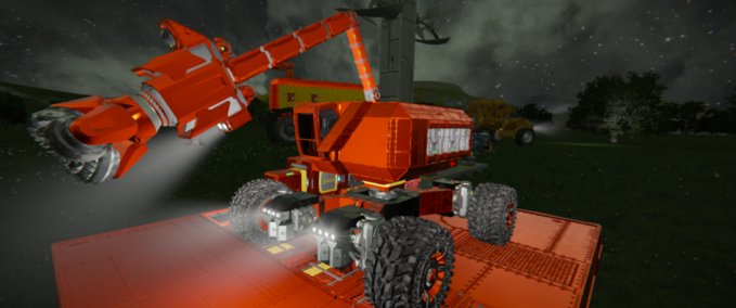 Blueprint X BASE MOBILE MINER (BEGINNER) Space Engineers mod