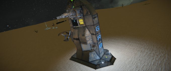 Blueprint A20 Perimeter Defence Tower Space Engineers mod