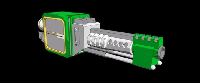 Other OKI Weapons test Space Engineers mod
