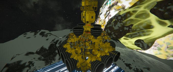 Blueprint Orbital Assist Platform Space Engineers mod