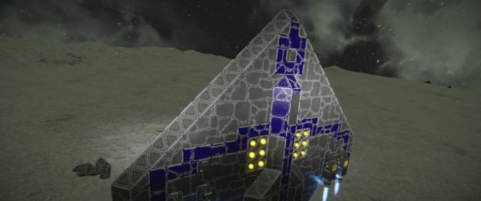 Blueprint ESC - Stealth Bomber MK8 Space Engineers mod