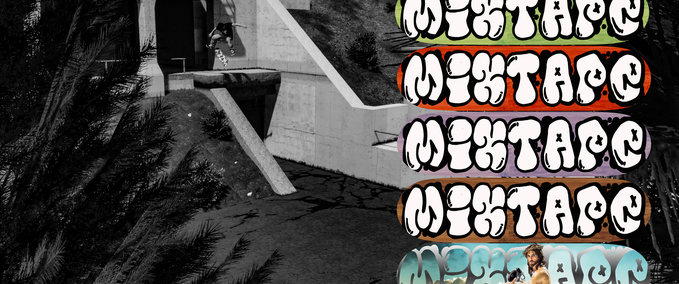 Other Mixtape Logo Decks Skater XL mod