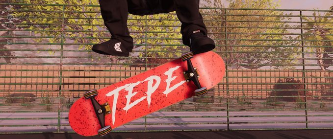 Fakeskate Brand Tepe by Keymaster Skater XL mod