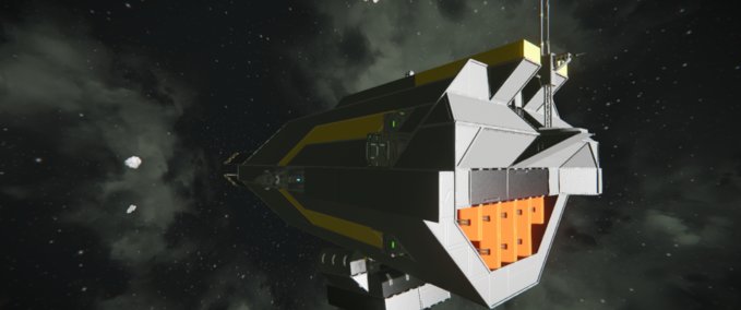 Blueprint Railgun mk.I Space Engineers mod