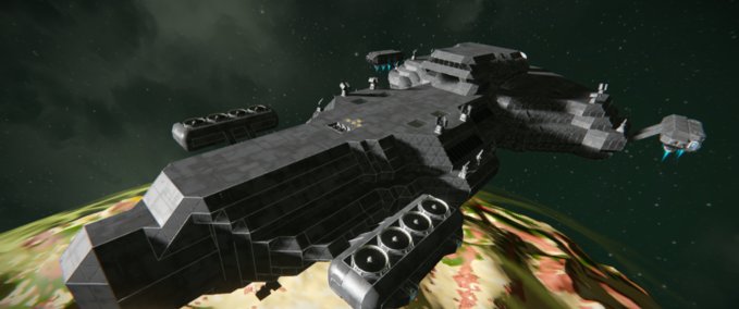 Blueprint SpF Destroyer MK2 Serialkilla2ez Space Engineers mod